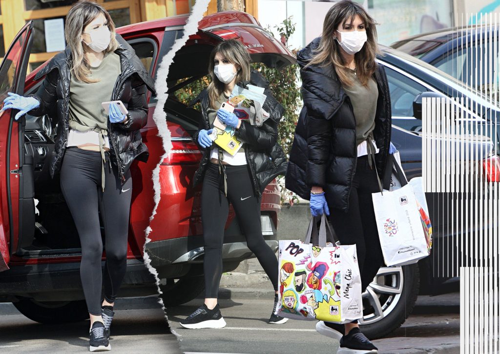 Apariție mulată și mascată la supermarket! Fără fițe, cunoscuta prezentatoare s-a “înhămat” la sacoșe