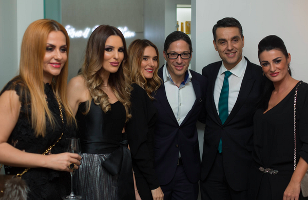 Denisa Nechifor si Diana Beciu s-au ocupat de lansarea cabinetului de estetica al medicului Gad Renert