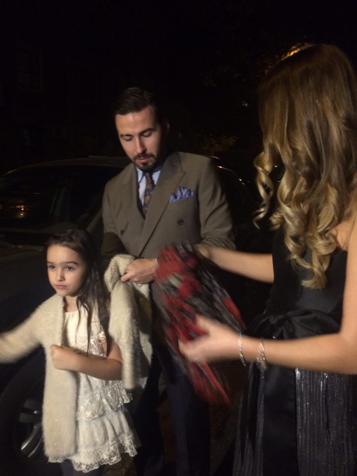 Fotbalistul isi iubeste fiica foarte mult si e foarte protectiv cu ea