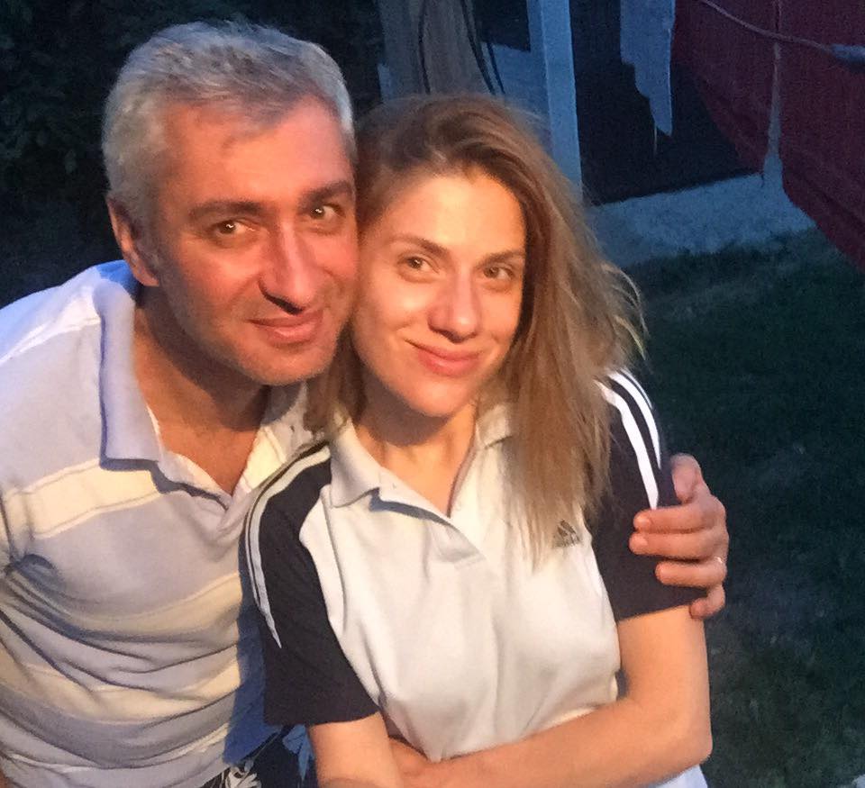 Tili Niculae si sotul ei, Dragos Popescu