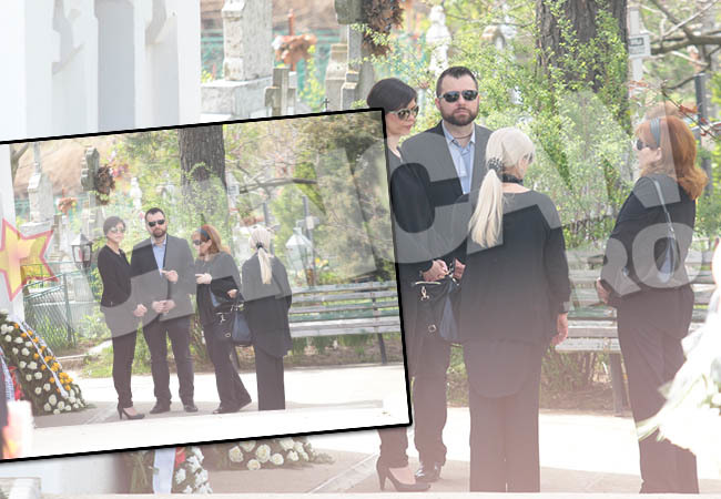 Familia lui Patrichi în cimitir