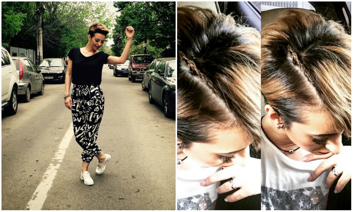 Giulia a ales să îşi scurteze din nou părul