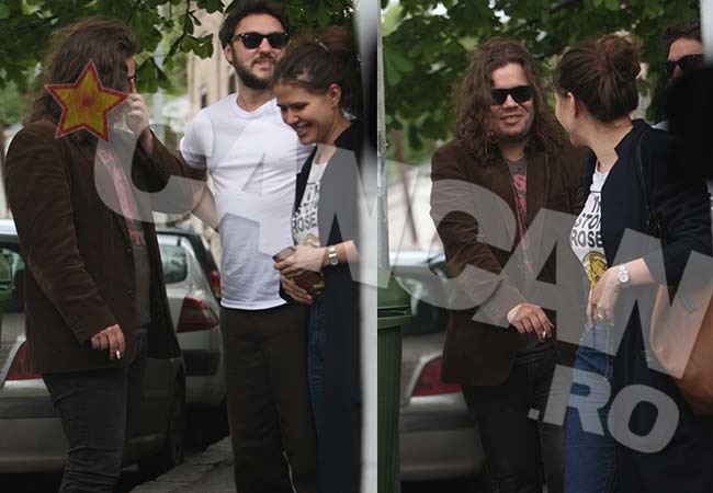 Radu Almăşan a ieşit în oraş cu prietenii.