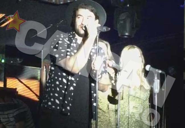 Smiley a cântat într-un club din Capitală.