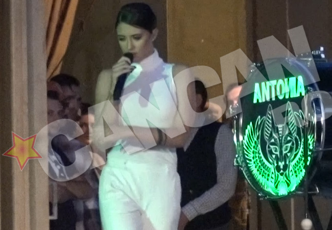Alex Velea o spionează pe Antonia prin culise!