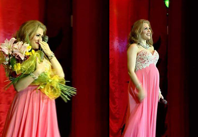 Aşa arată Mirela Boureanu Vaida în ultimul trimestru de sarcină.