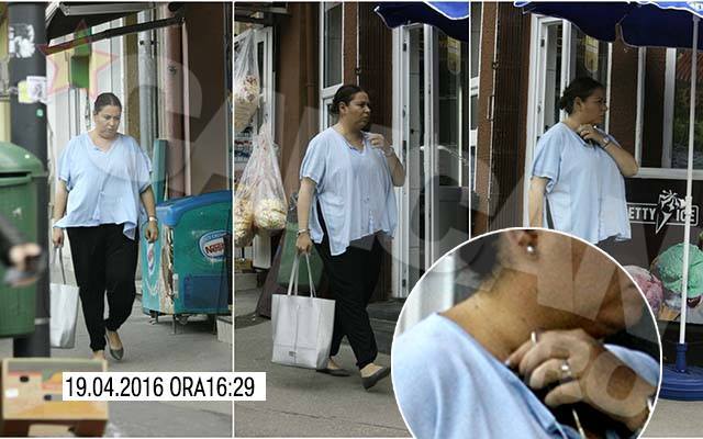 Oana Roman poartă în continuare pe deget simbolul iubirii dintre ea şi soţul său, Marius Elisei.