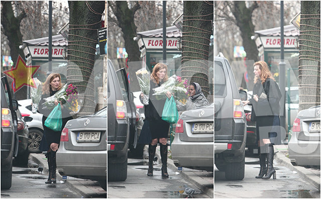 Ioana Băsescu este o apariţie cochetă indiferent de ocazie.