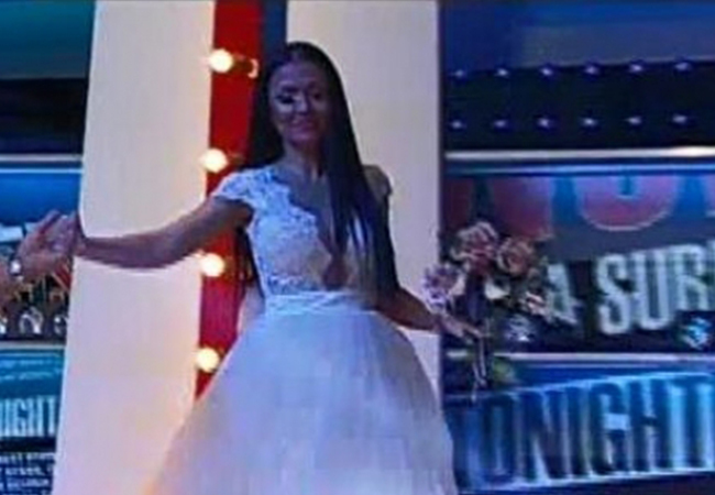 Andreea Mantea a venit în emisiunea pe care o prezintă în rochie de mireasă.