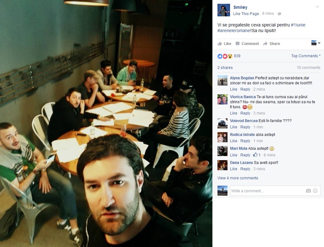 Smiley a ales să renunţe la plete, iar fanii au reacţionat imediat