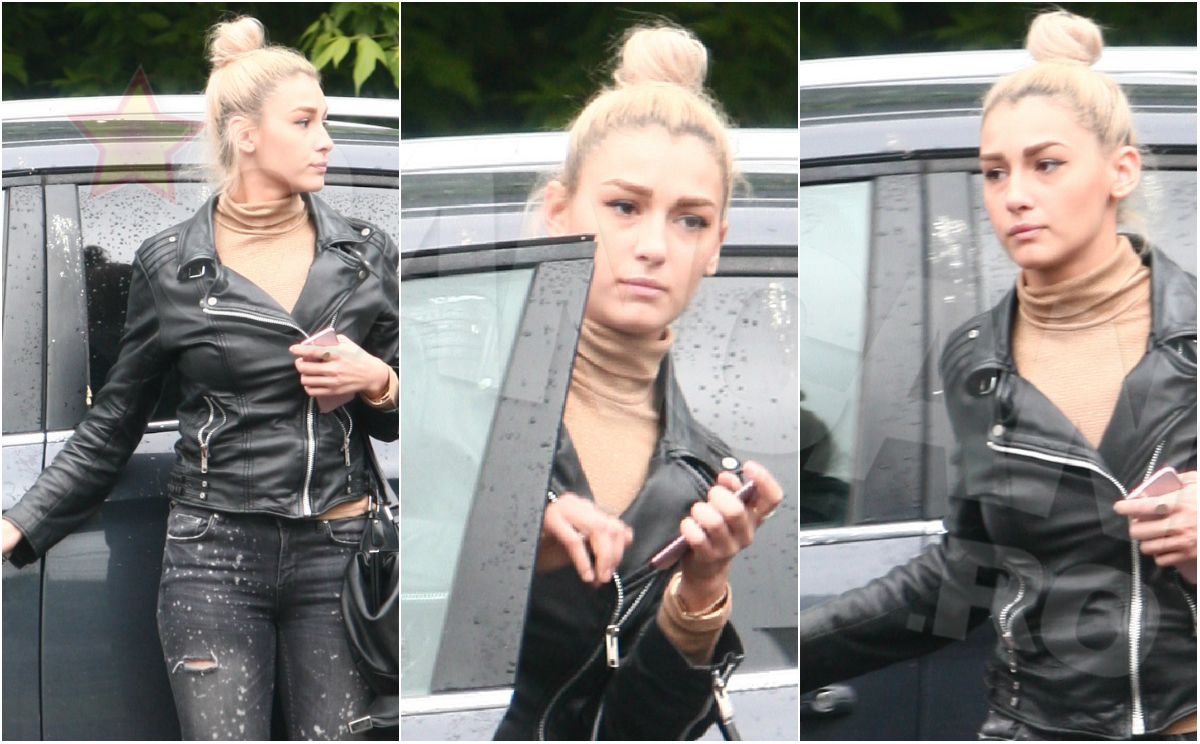 Alina Eremia a ieşit din casă nemachiată şi pare să fie de nerecunoscut