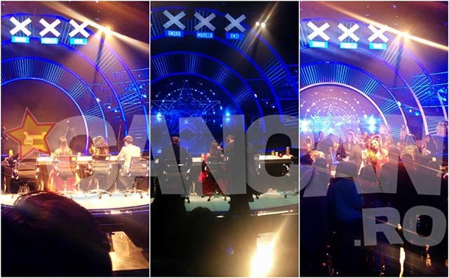 În seara primei semifinale, juraţii au petrecut mult timp din pauzele publicitare interacţionând cu fanii.