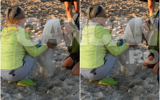 Deliei nu i-a păsat de nimeni şi de nimic, apucându-se de sărutări franţuzeşti cu norocosul blănos Pascal.