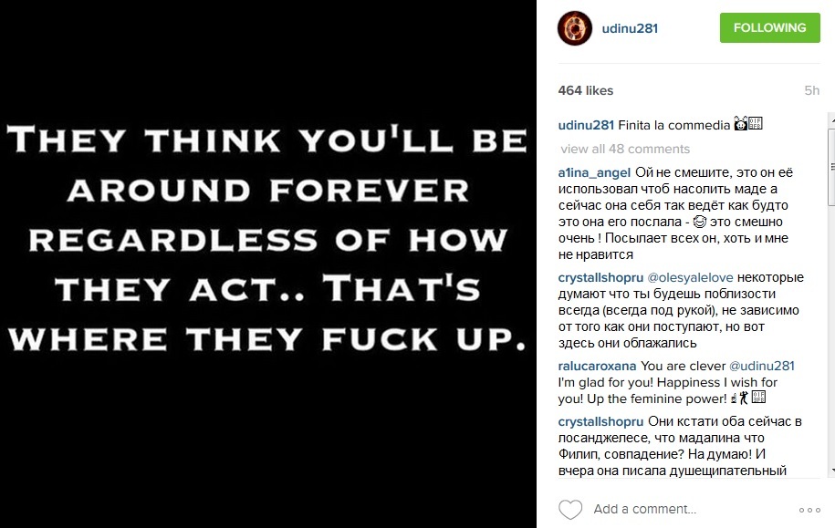 Oxana i-a dat papucii celebrului designer Plilipp Plein