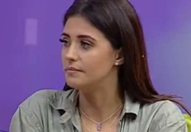 Antonia a recunoscut că nu s-a spălat pe faţă.