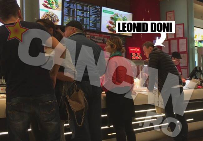 Leonid Doni nu a fost recunoscut de fani atunci când a mers în mall.
