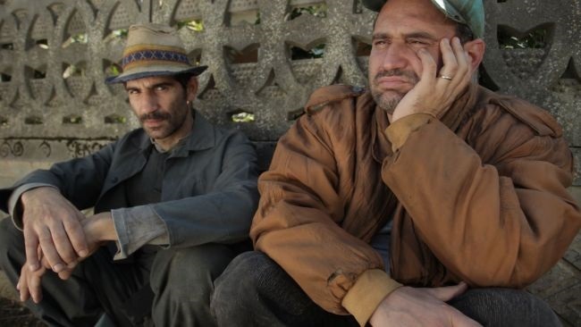 Imagine cu Firicel şi Celentano din timpul serialului ”Las Fierbinţi”.