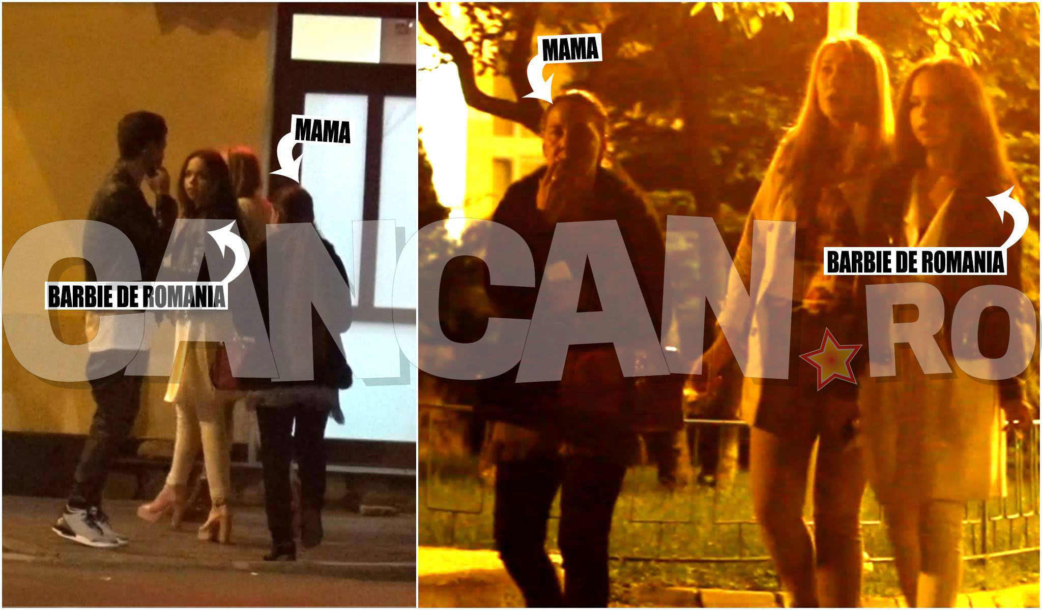 Barbie a plecat spre club împreună cu mama sa şi o prietenă.