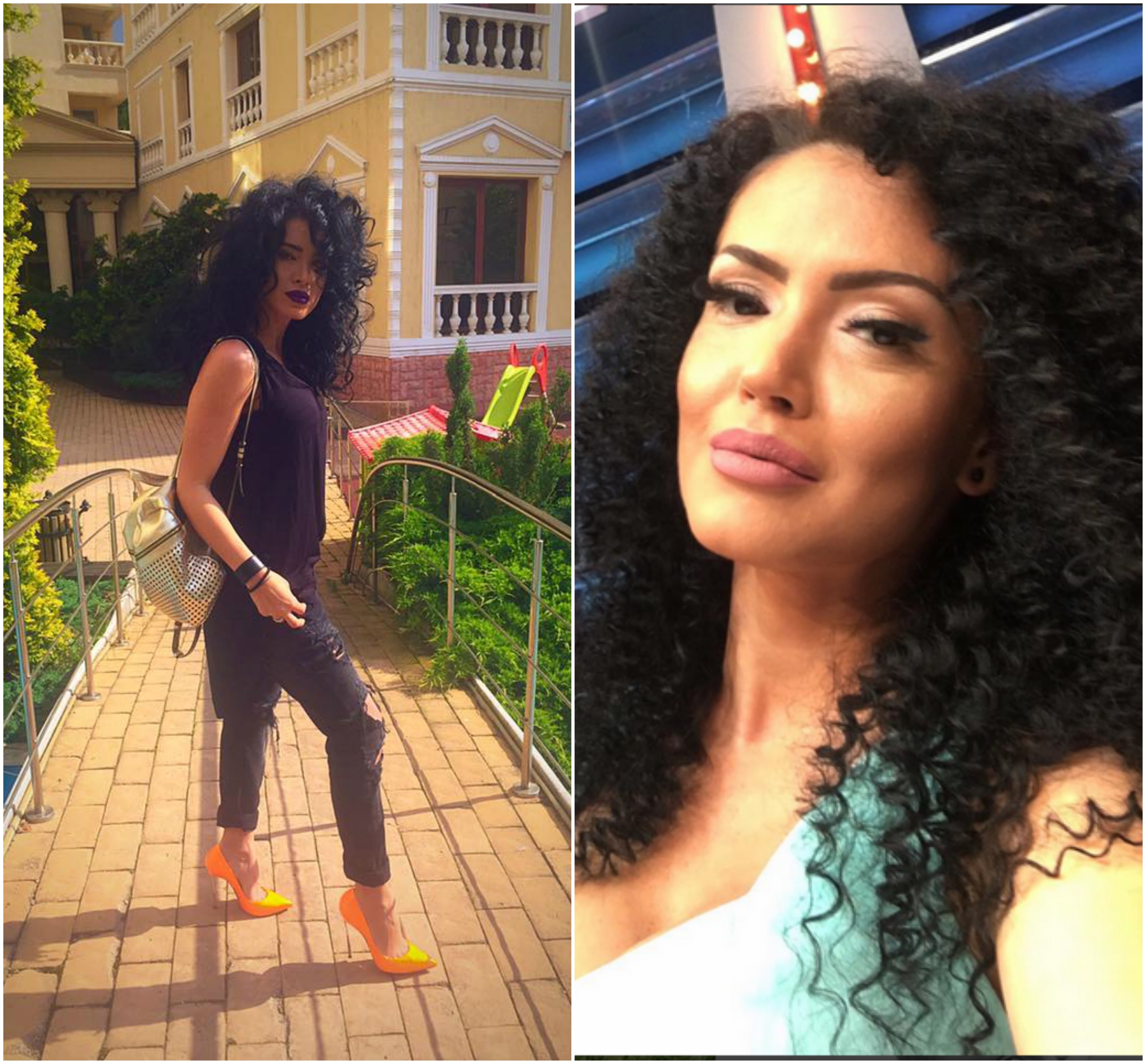 Adelina a mai adăugat şi schimbarea de look pe lista de lucruri în comun cu Andreea Mantea.