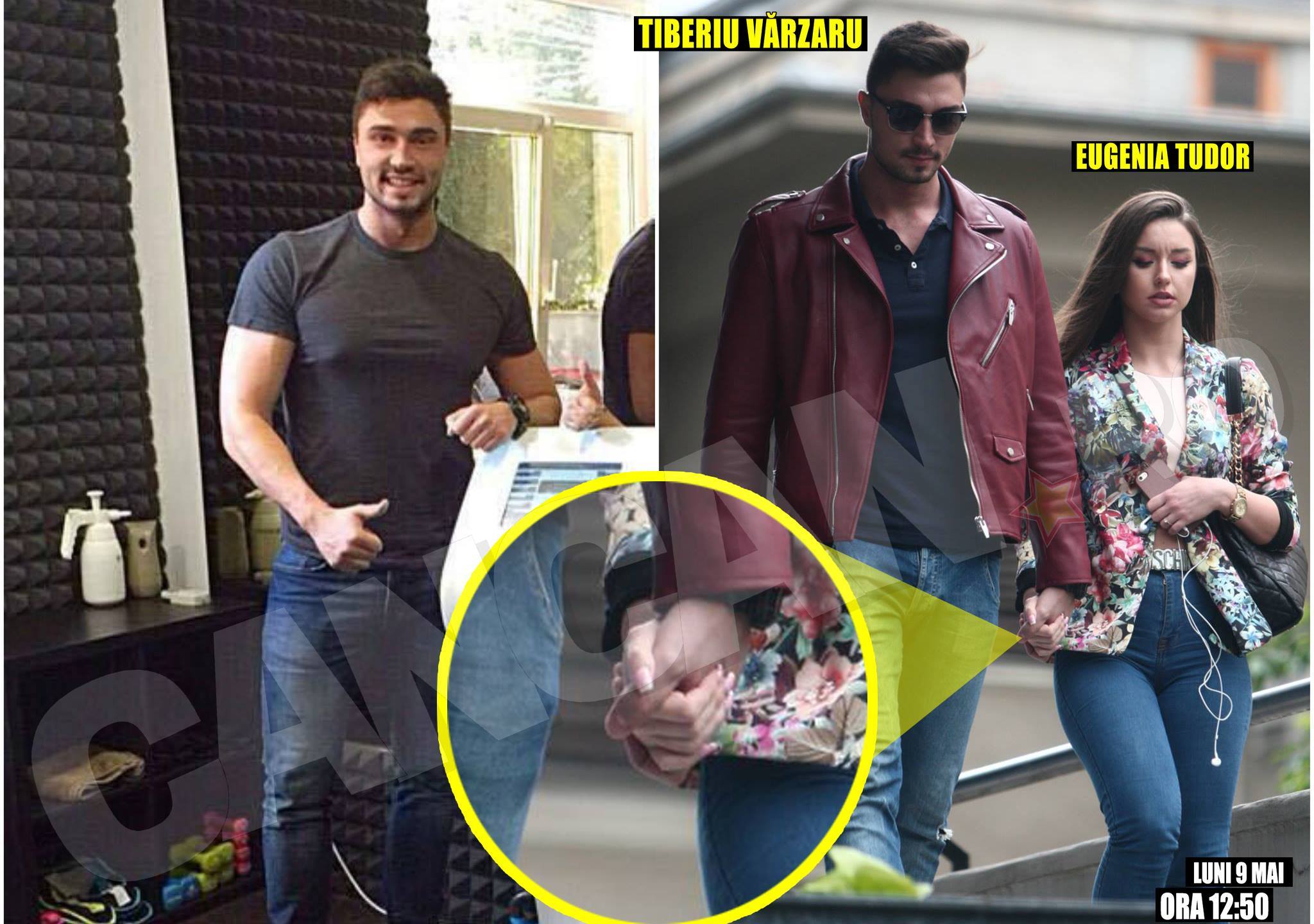 Musculosul Tiberiu Vărzaru, iubitul Eugeniei Tudor, este antrenor de fitness şi lucrează zilnic cu foarte multe vedete. Cu toate acestea, el pare să aibă ochi doar pentru fiica lui Vadim Tudor.