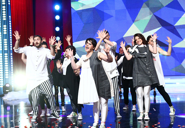 Momente emoţionante la ”Bravo România”.