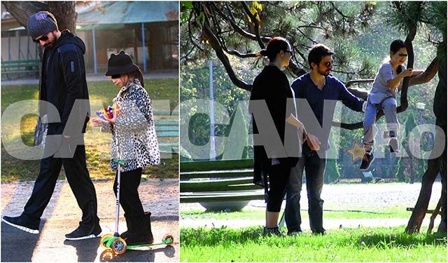 Tuncay Ozturk şi-a luat în serios rolul de tată vitreg şi îşi petrece mult timp cu fiica Andreei Marin, Violeta.