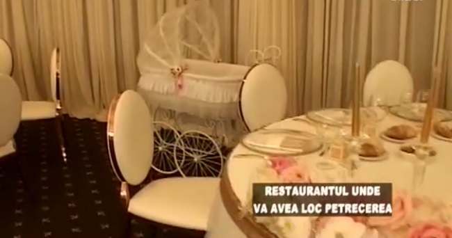În acest restaurant va avea loc petrecerea botezului micuţei Evelin.