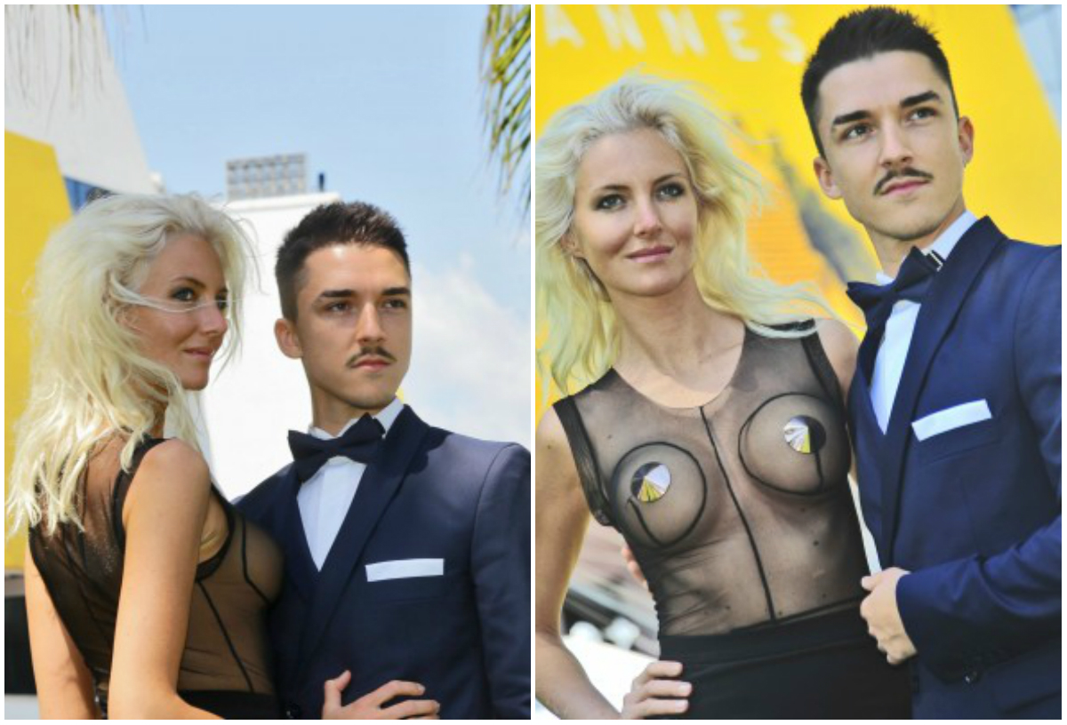 Emil Renghele şi Anca Pop au ajuns la Cannes la invitaţia celor de la Warner Music Group