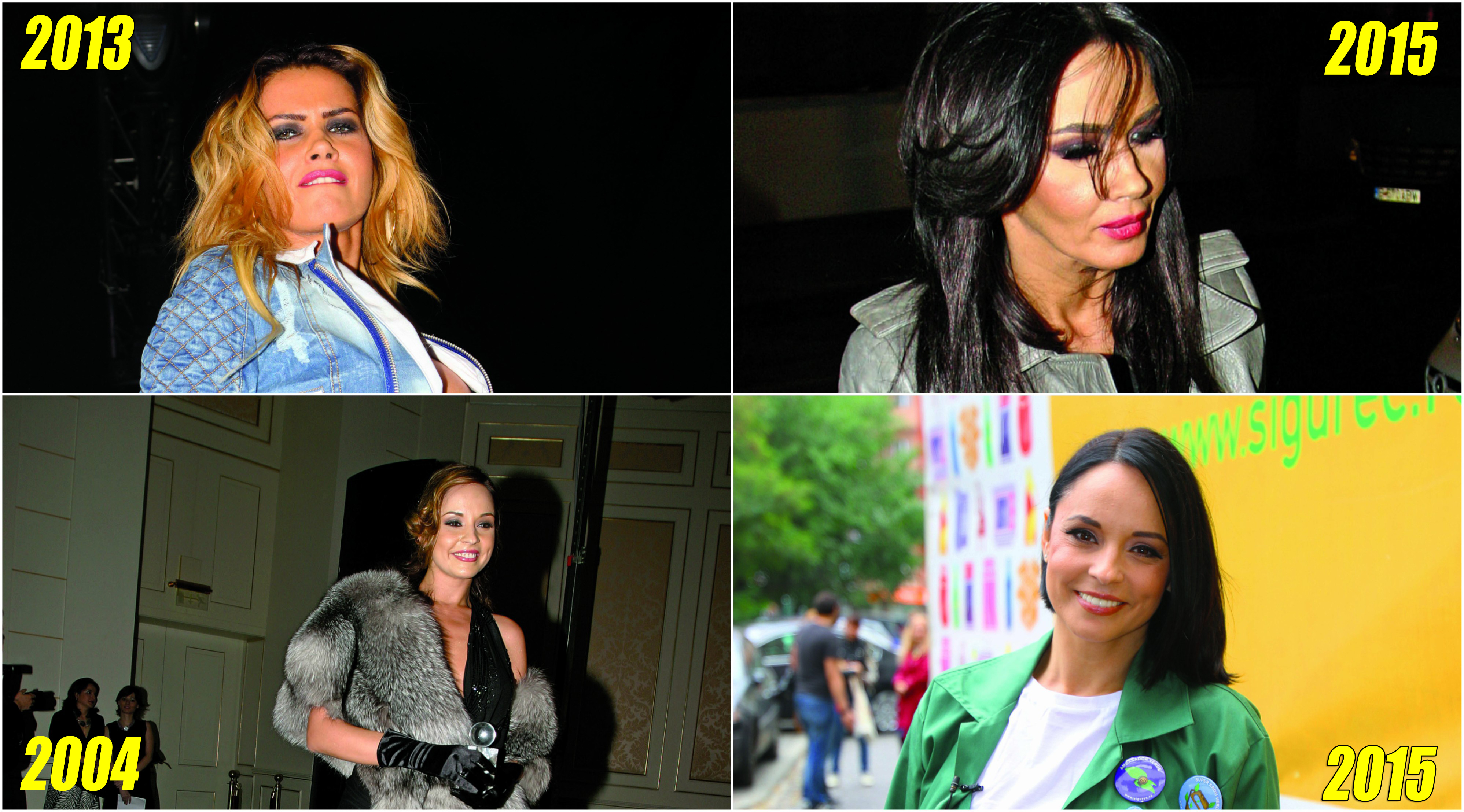 Oana Zăvoranu şi Andreea Marin şi-au decolorat părul, dar s-au răzgândit foarte rapid.