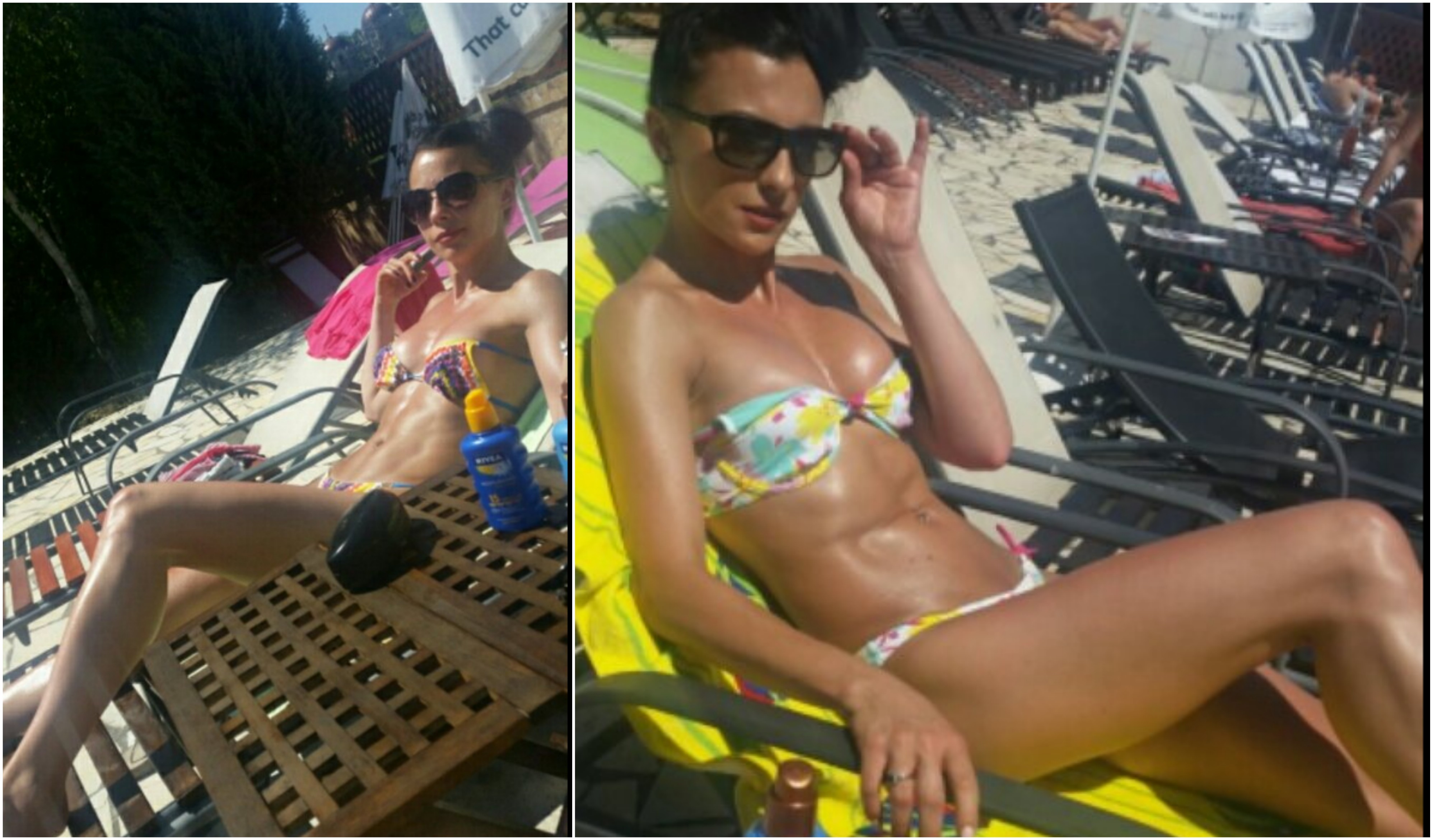 Cele două Cheeky Girls seamănă şi acum extrem de mult din punct de vedere fizic, deşi chipurile lor par complet schimbate fără machiaj.