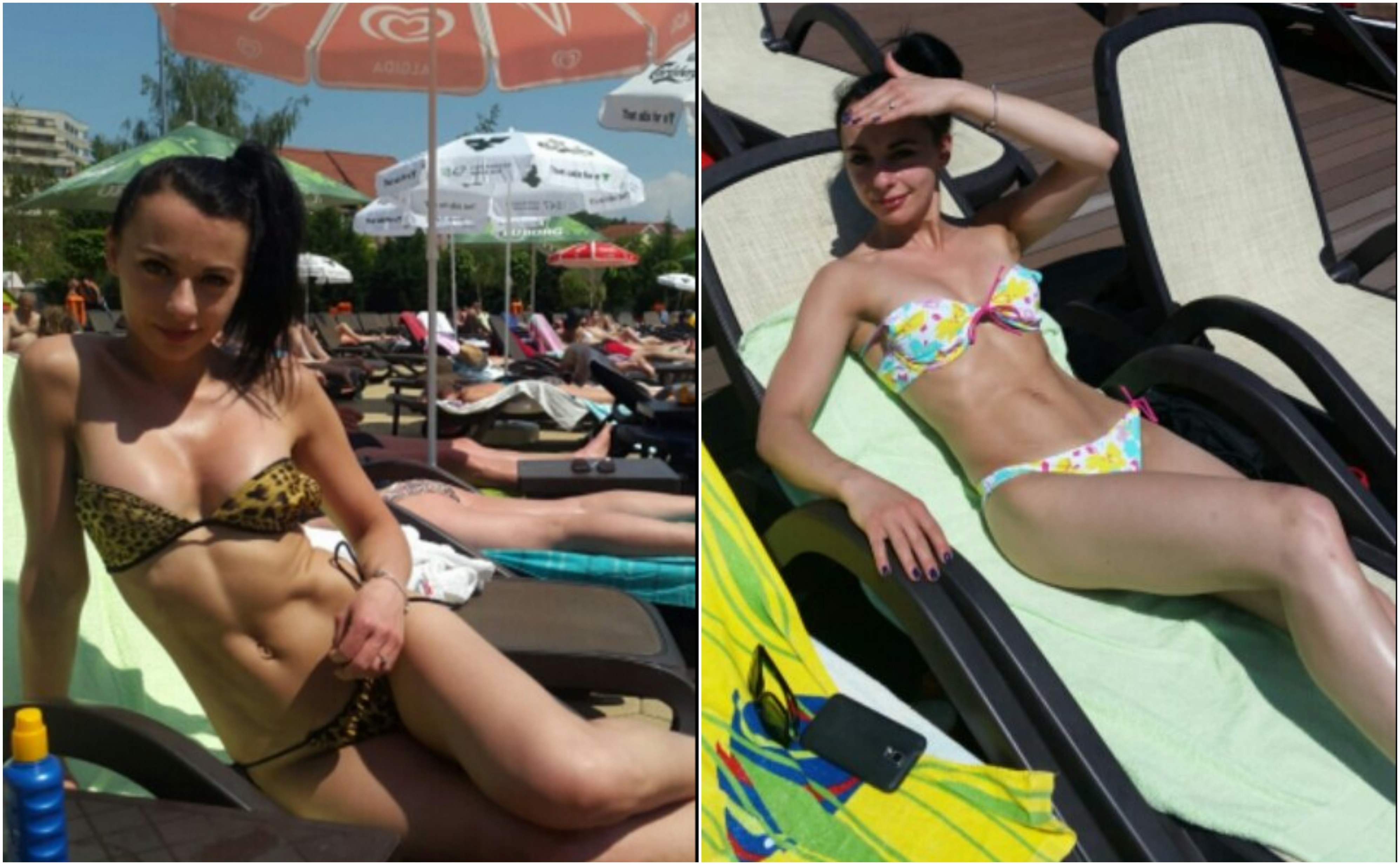 Au dispărut din lumina reflectoarelor, dar Gabriela şi Monica Irimia continuă să atragă atenţia fanilor, fie şi prin pictoriale ad-hoc, făcute cu telefonul, la plajă.