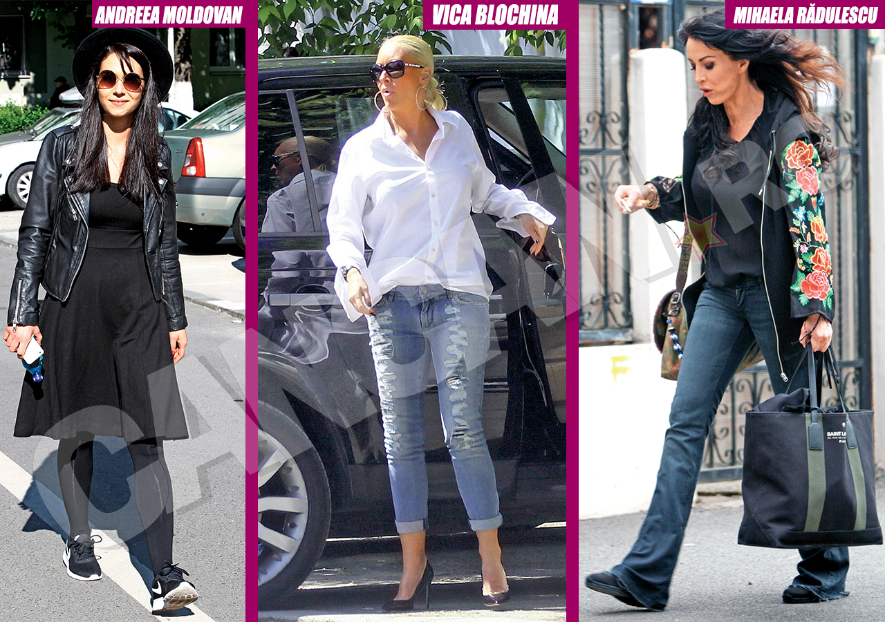 Aşa arată Vica Blochina, Mihaela Rădulescu şi Andreea Moldovan când nu sunt în faţa camerelor de filmat.