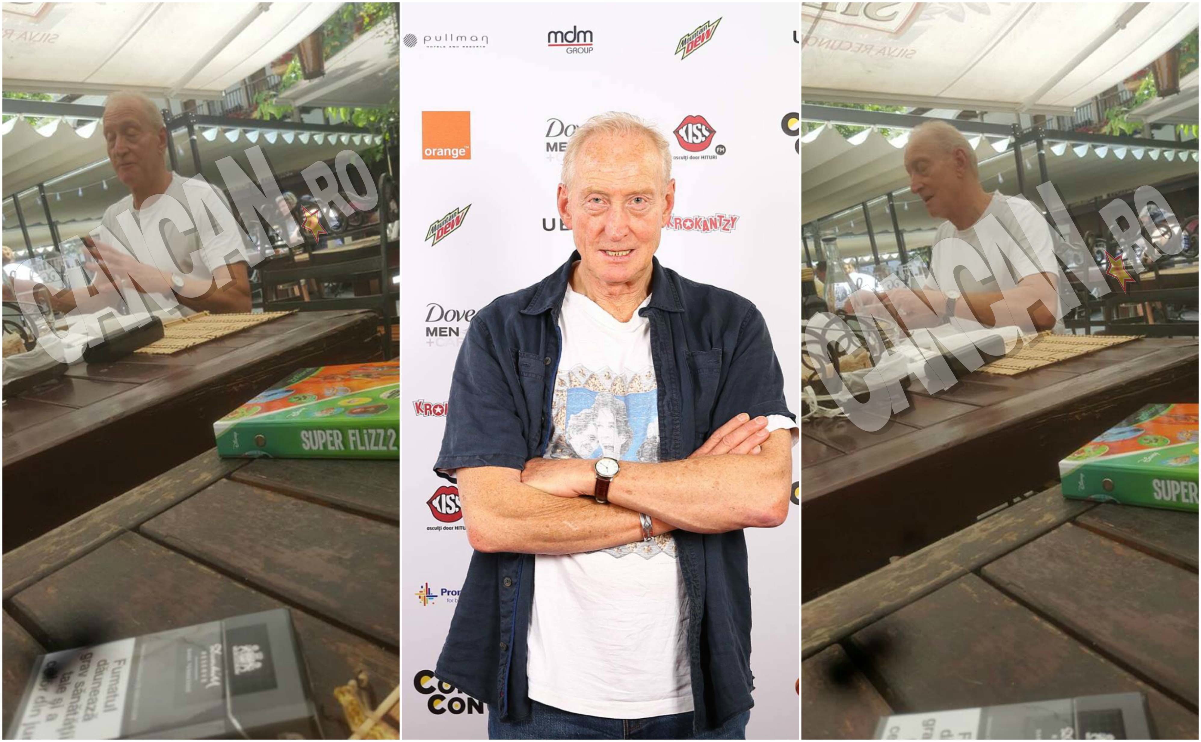 Actorul este o persoană extrem de diferită în viaţa personală, faţă de personajul pe care îl interpretează în serial.