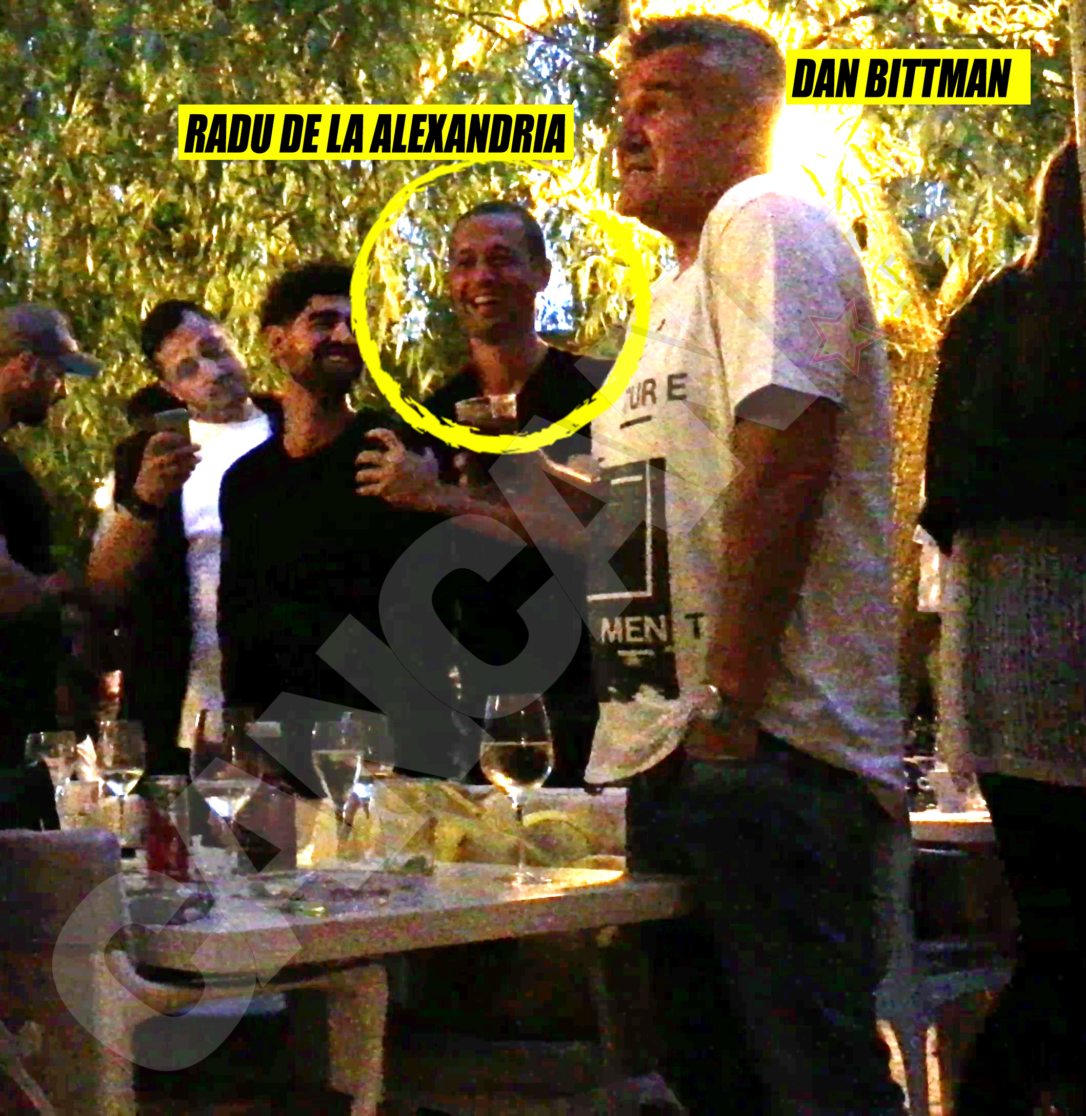 Petrecerea a continuat după ce Ispravnic a fost ”invitat” de bodyguarzi să plece