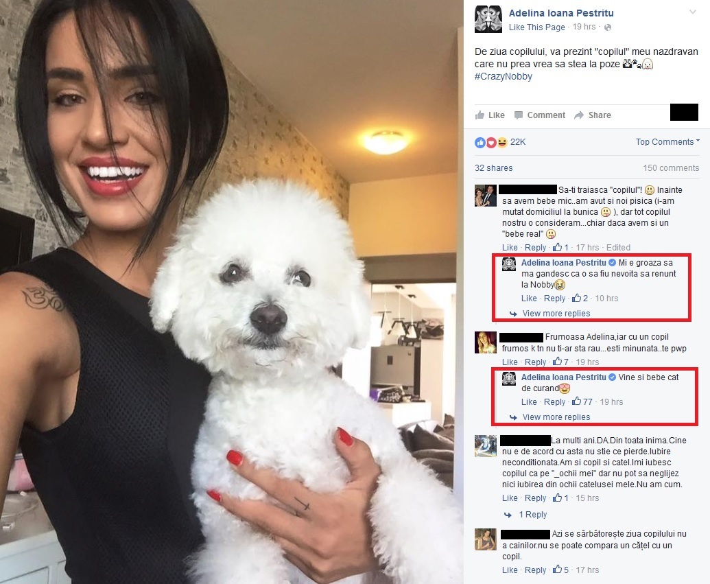 Adelina Pestriţu a mărturisit că se pregăteşte să devină mămică