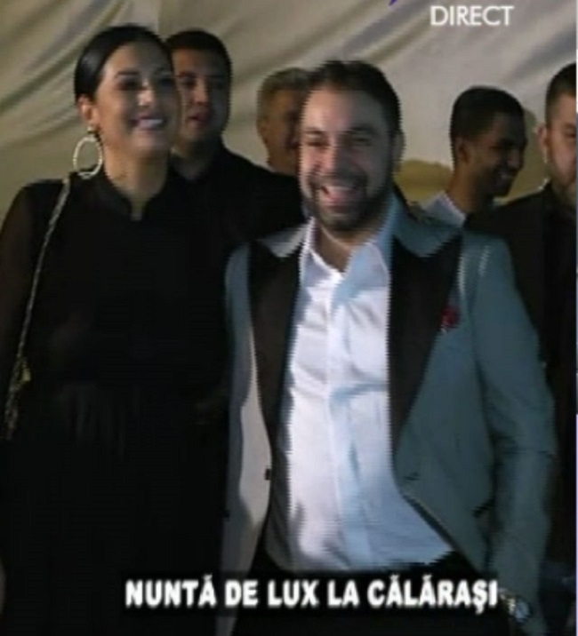 Roxana Dobre şi Florin Salam au participat la o nuntă de lux.