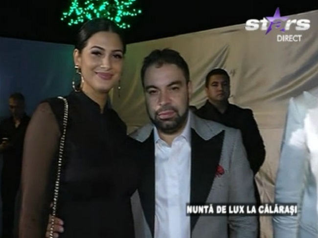 Roxana Dobre şi Florin Salam au participat la o nuntă de lux.