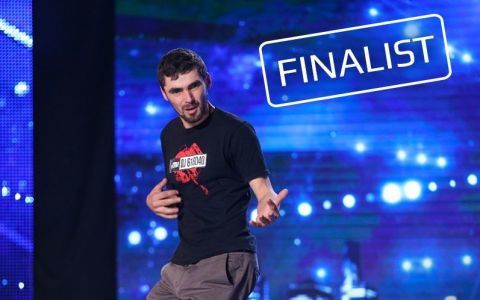 Florin Bontea a fost primul finalist din această seară care a urcat pe scena talentelor