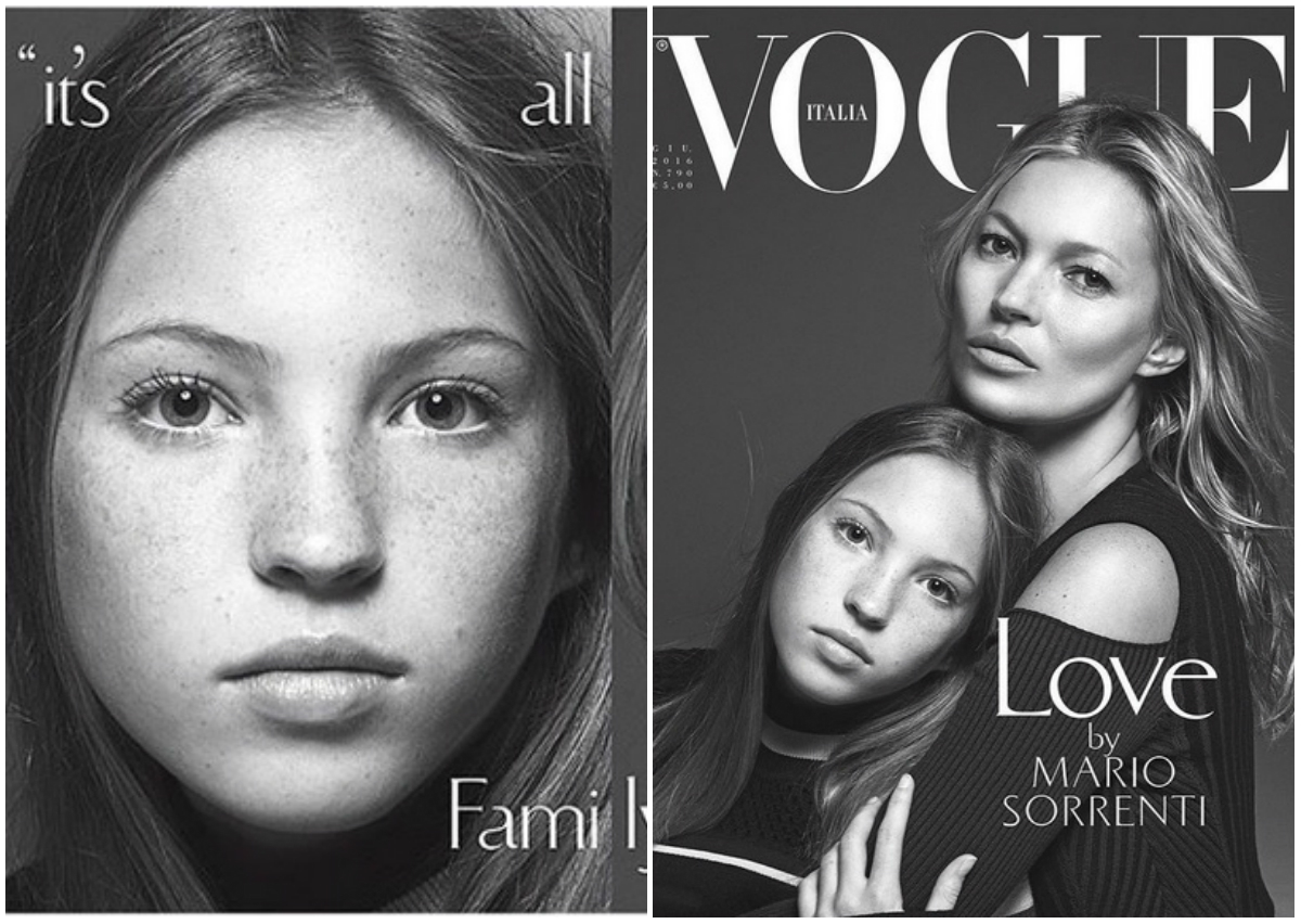 Fiica manechinului Kate Moss îi seamănă leit mamei sale, iar aceasta şi-a făcut debutul în lumea modei