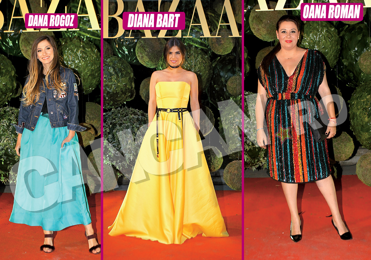 Dana Rogoz, Diana Bart şi Oana Roman s-au făcut remarcate la evenimentele mondene.