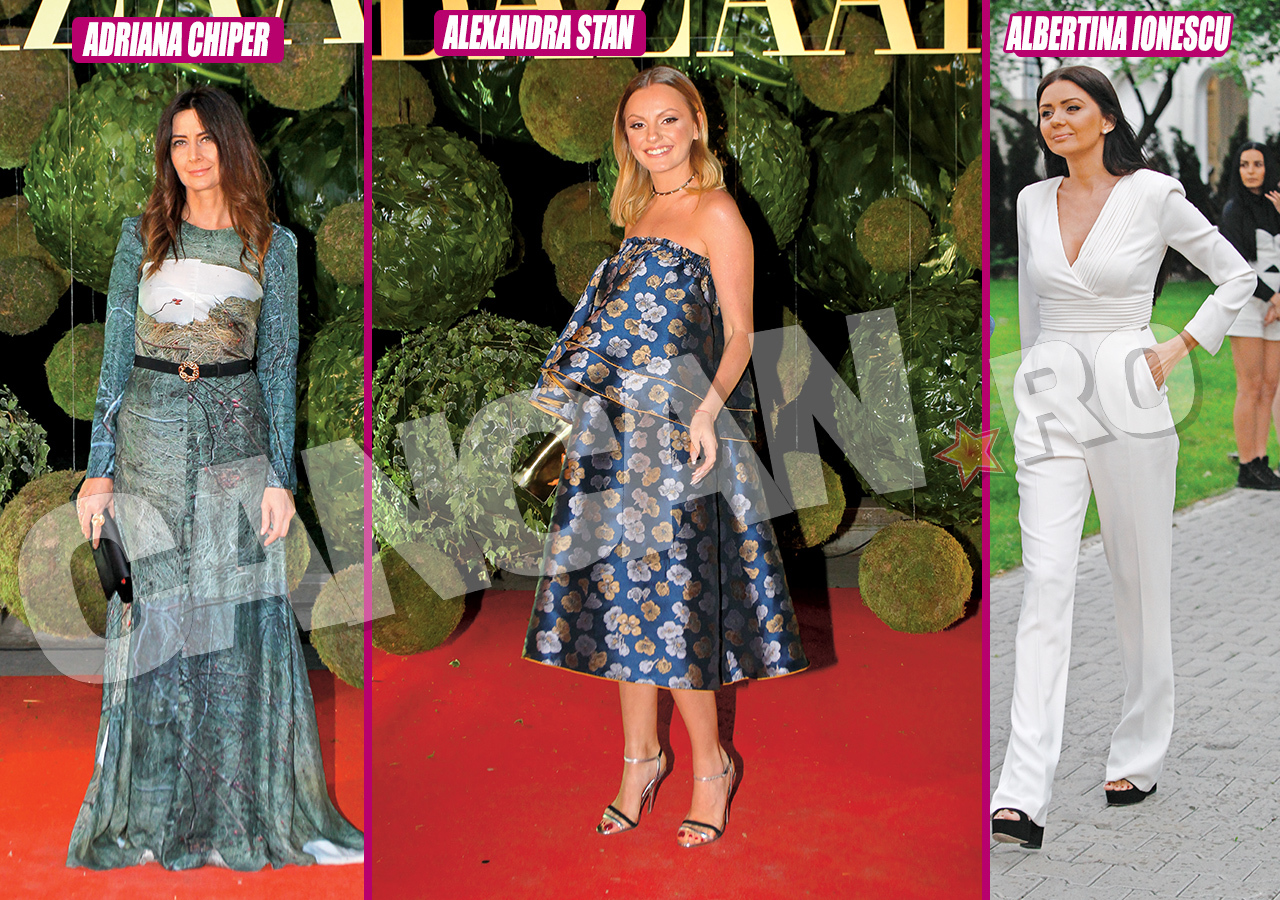 Adriana Chiper, Alexandra Stan şi Albertina Ionescu s-au făcut remarcate la evenimentele mondene.