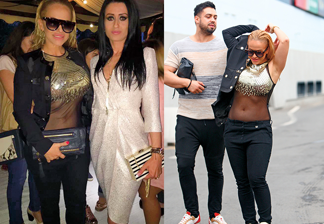 Căsătoriţi de un an, cântăreaţa şi soţul ei, Sorin Andrei, se iubesc ca în prima zi.