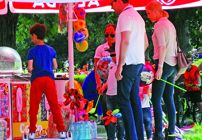 Cei patru au petrecut clipe de neuitat.