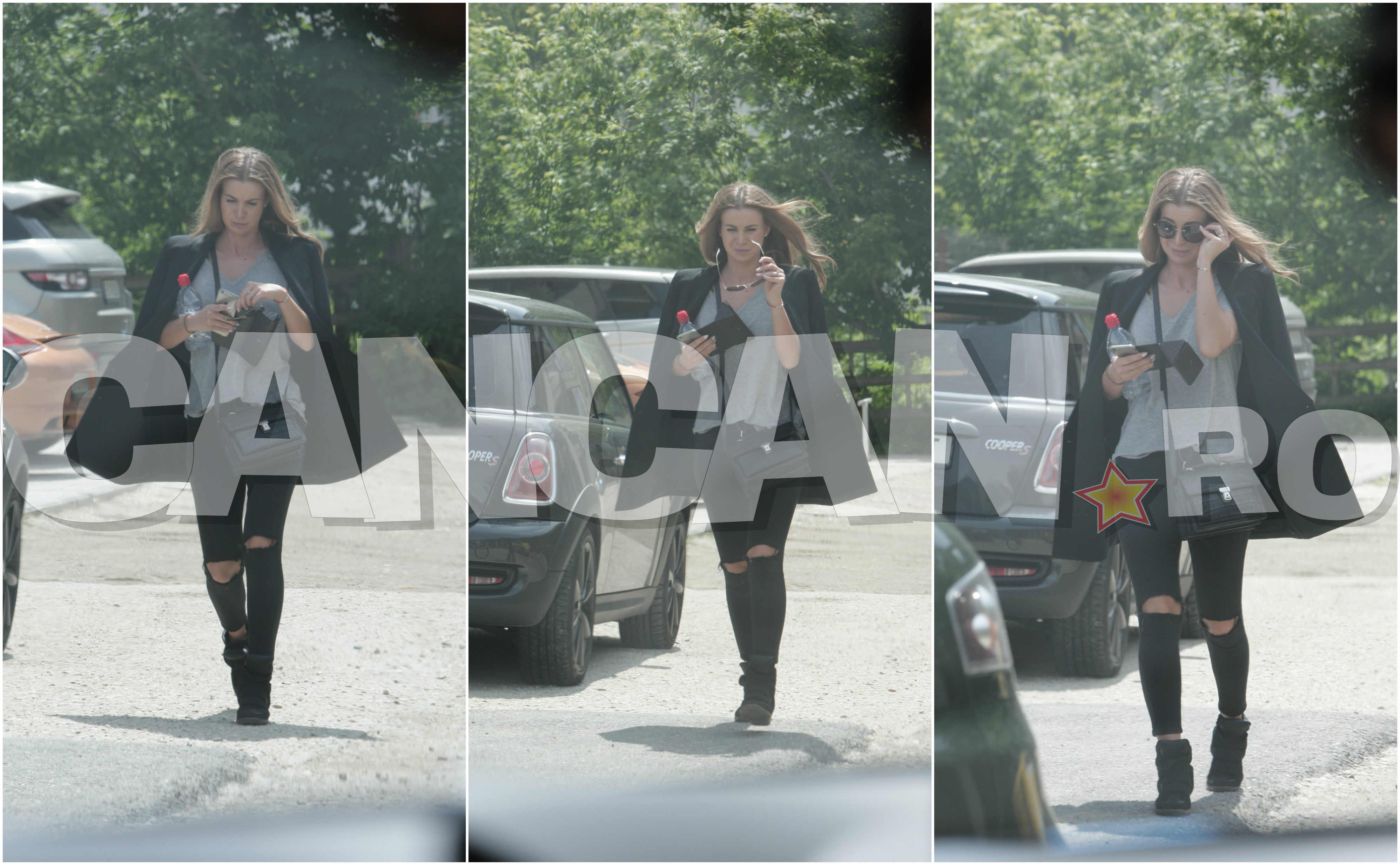 Deşi frumuseţea nu i-a pierit, se vede că suferinţa a afectat-o pe fosta asistentă a lui Mihai Morar.