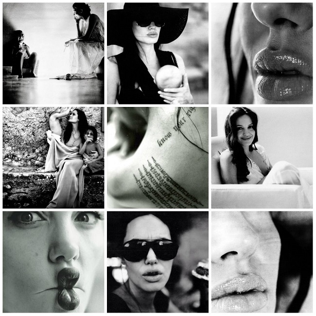 Imaginile care arată cum o vede Brad Pitt pe Angelina Jolie.