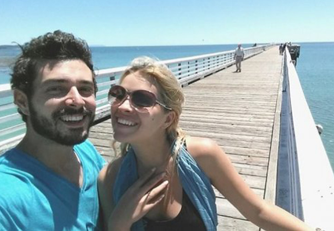 Marius Moga şi Bianca Lăpuşte au devenit părinţi la sfârşitul anului 2015.