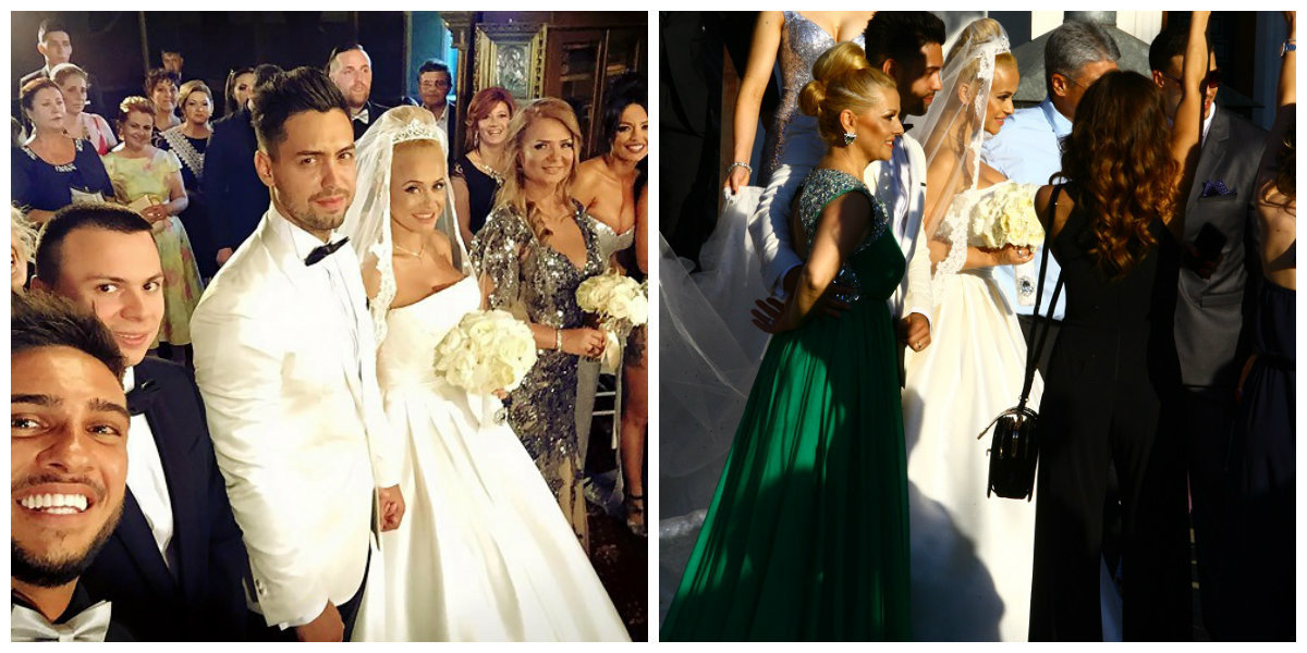 Anda Adam s-a căsătorit cu Sorin în vara anului trecut, după un an de relaţie.