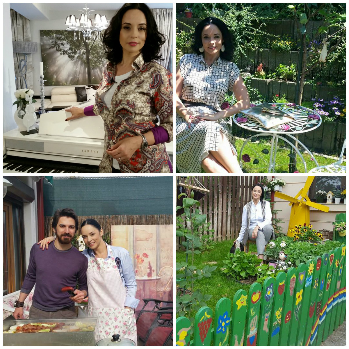 Zâna a reuşit să slăbească cele 22 kg acumulate în timpul sarcinii renunţând la pâine, paste şi dulciuri. Andreea şi soţul turc petrec mult timp în grădina amenajată din curtea casei, în care Zâna a plantat legume şi ierburi aromatice.