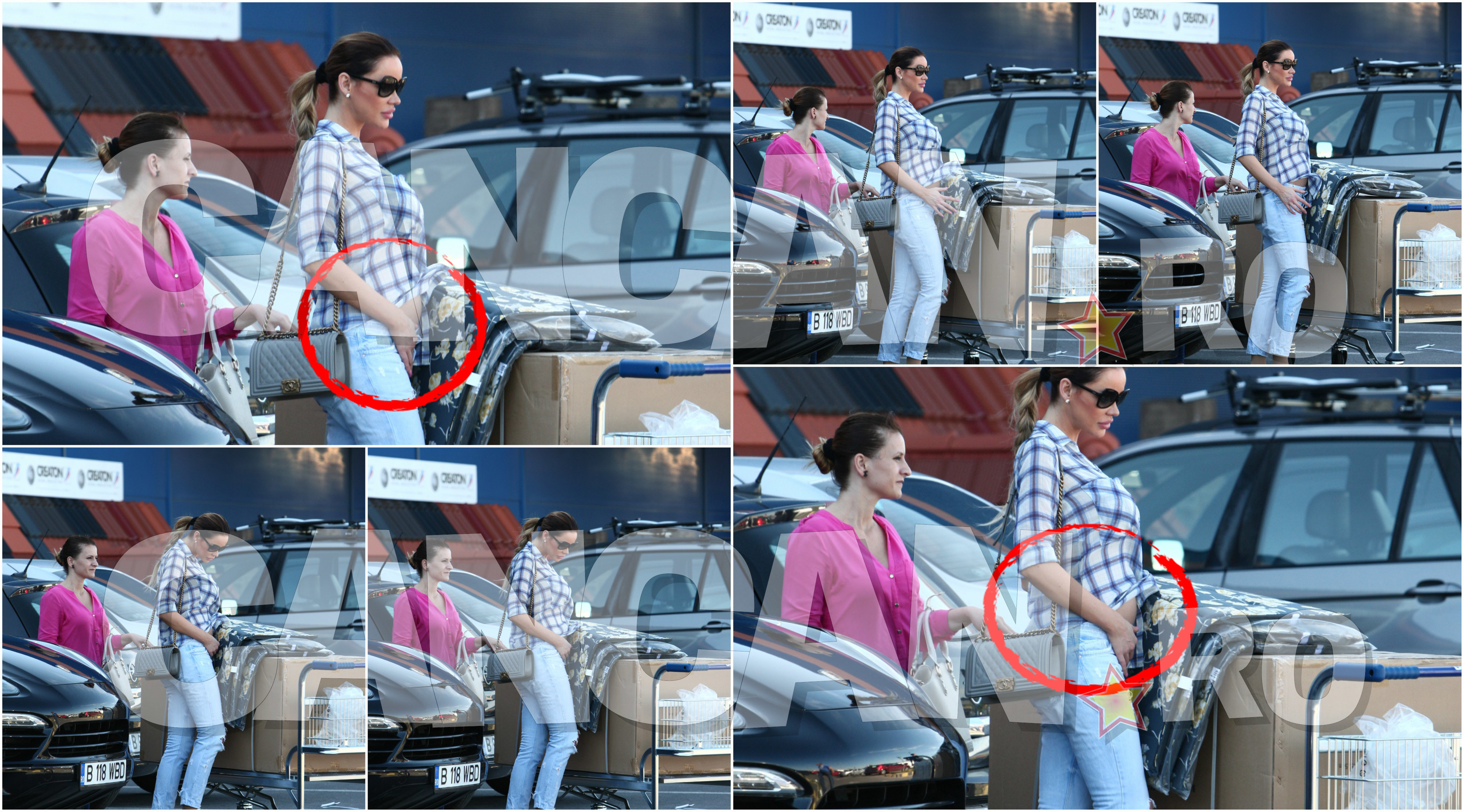 Burtica vedetei este tot mai evidentă.