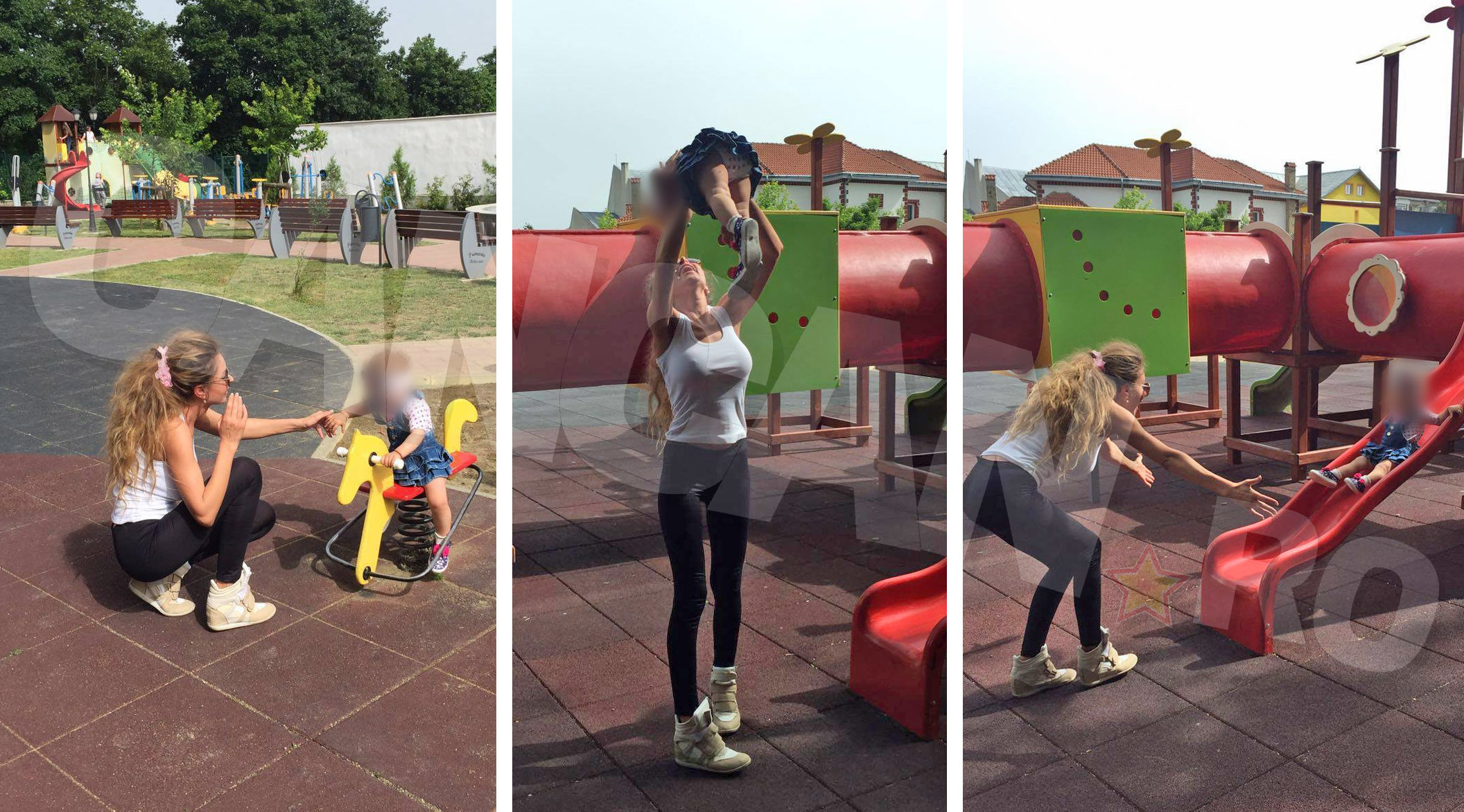 Roxana Vaşniuc a fost acuzată că nu ar avea grijă de micuţa Rose-Marie, însă fosta prezentatoare e cât se poate de grijulie